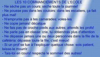 vive l'ecole !